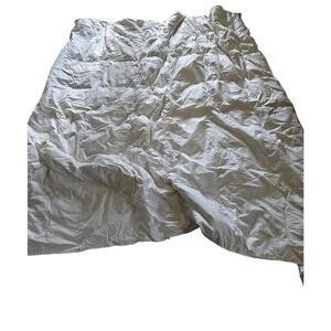 Hotel Grand Luxury Down Fiber Comforter Full Queen Size, 100% Cotton Medium